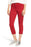 Wit & Wisdom Ab-Solution Pantalon skinny court pour femme Rouge tomate Taille 2