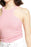 AFRM Ruskin Ribbed Racerback Tank Pink Size 2X
