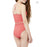 Habitual Girl Youth Tankini Two Piece Swimsuit Dark Pink Size 16 UPF 50+ $54