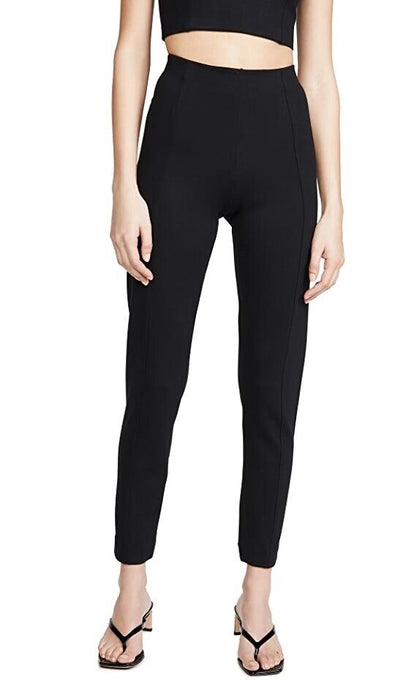 Ninety Percent Stretch Jersey Leggings High Rise Black Size M NWT $205