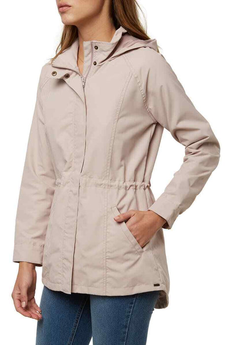 O'Neill Women's Gayle Waterproof Cinched Jacket Pink Size S