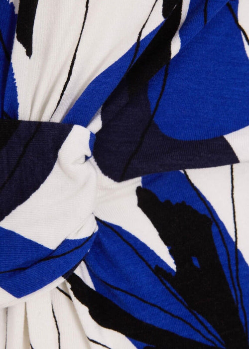 Phase Eight women's Abela Print Dress Blue White Size 10 $160 NWT