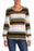14th & Union NORDSTROM Stripe Long Sleeve coton Top pull taille Petite M