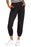 BP Pantalon de jogging court en sergé extensible avec poches cargo zippées pour femme 30
