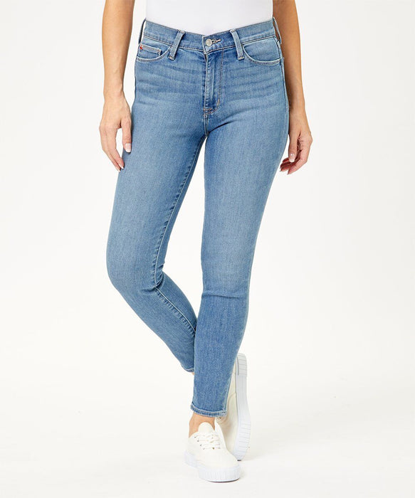 Hudson Blair High Rise Skinny Ankle Jeans In Open Blue Size 31 $176