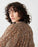 Sessun  viscose short smocked mini dress with print size S $440