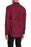 Wolverine Men's Pike Long Sleeve Flannel Regular Fit Shirt In Red Plaid Size XXL