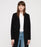 All Saints Women's Indra Wool Coat In Black Size 4US 8UK $650 fits like XS