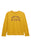 Treasure & Bond Kids T-shirt graphique surdimensionné en jaune minéral Good Vibes taille XL