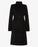 Manteau en laine mélangée Darby Wrap Neck pour femmes de Phase Eight en noir taille 14US 18UK 440 $