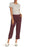 Pantalon doux à jambe droite 14th & Union Nordstrom pour femmes taille S en bordeaux