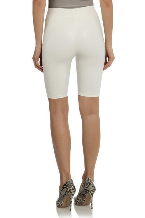 Avec Les Filles  Vegan Leather Bike Shorts size XS