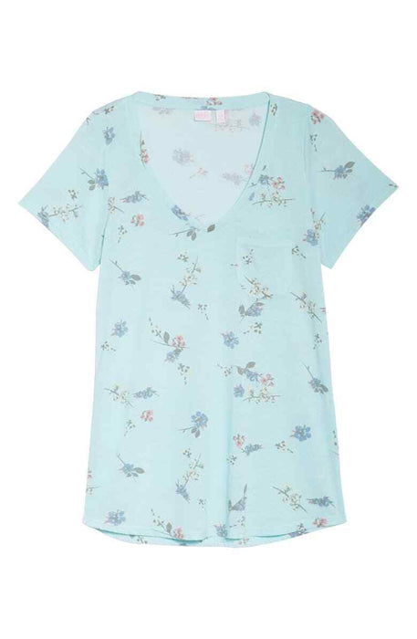 Make + Model Nordstrom Gotta Have It V-Neck Tee In Teal Fair Lenora Size XXS