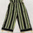 Superfoxx Combinaison pantalon courte à rayures verticales / Néon multi V Neck Taille S