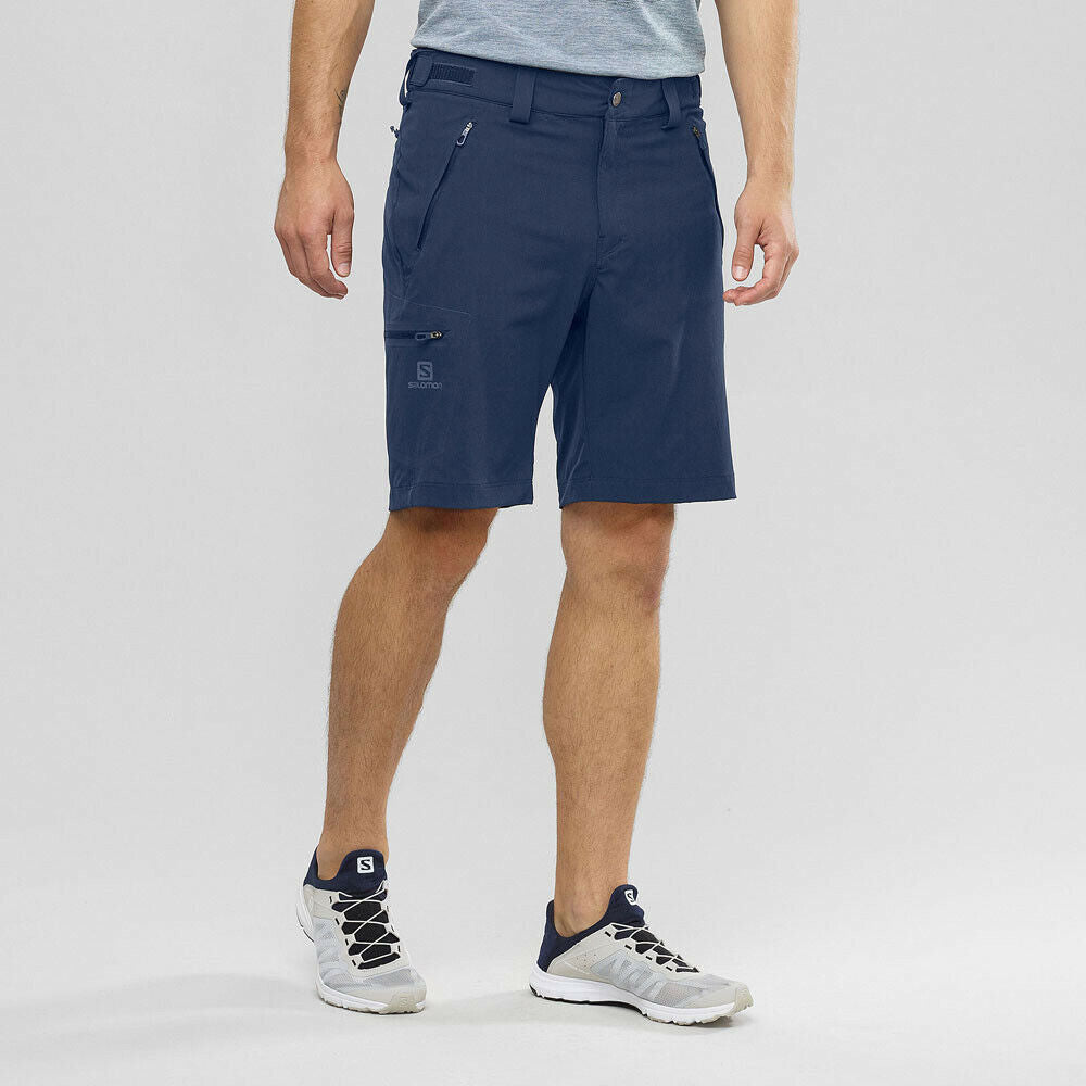 SALOMON Wayfarer Shorts Navy Size 38 US