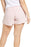 Make + Model Slumber Party Lounge Shorts Pink Spakle Gingham Size XXS NWT