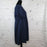 Susina Women Size XXS Cotton Baby Doll Peasant Style Dress Navy Blue Fits AS S