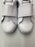 GOATS Mens sneakers Size 9 White Hook And Loop Closure Leather Uppers NWOB