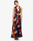 Phase Eight Josefina Maxi Sleeveless Dress in Navy/Multi Spot Size 6 US (10UK)