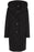 DKNY Women's Brushed Wool Blend Shawl Collar Coat In Black Size XS $395