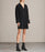 All Saints Aster Short Dress In New Black Size S