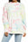 AFRM Diana Colourful Tie Dye Sweatshirt Nordstrom Size XS