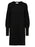 Selected Femme - Lulu - Robe en maille à manches longues - Noir Taille M 165 $