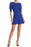 MAX & ASH A-line Mini Puff Sleeve Dress In Sapphire size M $98