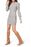 BB Dakota The Scene Knit Long Sleeve Sweater Dress In Heather Grey Size M