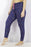 Jaclyn Intimates Pantalon de pyjama à pois avec cordon de serrage pour femme Bleu marine Taille S