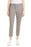 Pantalon Capri à jambe mince pour femmes Nordstrom Signature pied-de-poule marron taille 16 200 $