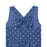 Marmellata Girls Dressing sans manches en denim imprimé étoiles bleu 54 $ taille 14