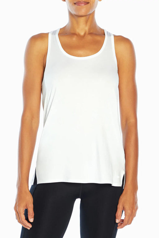 Marika Women's Gal Sleeveless Tank In White Size XL $45