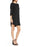 BB DAKOTA Jazlyn Crepe Shift Dress In Black size XS