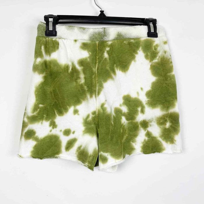 Free People Movement Kelly Jersey Knit Tie-Dyel Shorts XS Green