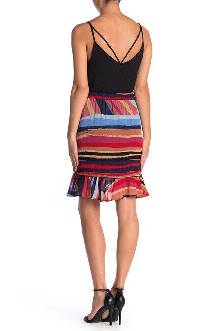 Catherine Catherine Malandrino women's  Ruffle Trimmed mini Skirt $78 size XS