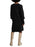Selected Femme Lulu Long-Sleeve Knit Dress In Black Size M $165