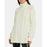 TIBI Women's Cable Knit Open Back Turtleneck Sweater In Cream Size XS/S $1150