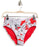Rachel Rachel Roy Island Getaway Bikini taille haute 2 pièces maillot de bain rouge taille XS