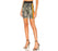 Pam & Gela Excel Rainbow Biker Shorts In Clay Camo Size S