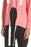Ji Oh Women's Cutout Hem Hoodie Pullover Sweatshirt In Pink Size XXS $379