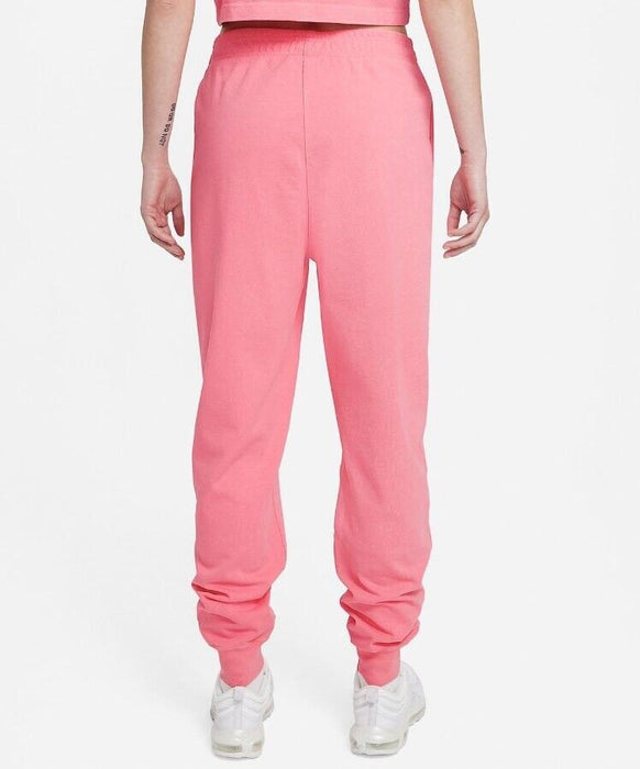 Nike W NSW Cotton Sweatpant Joggers In Worn In Pink Size XL NWT