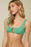 O'NEILL Saltwater Solids Ring Bralette In Green Spru size XL