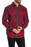 Wolverine Men's Pike Long Sleeve Flannel Regular Fit Shirt In Red Plaid Size XXL