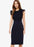 Phase Eight Women's Peggy Lace Dress Ruffle Sleeve In Navy Size 6 US 10UK $239