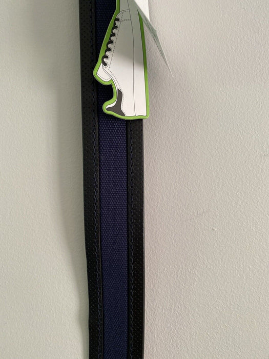 Boconi Sneaker Belt Leather Navy/Black Size 36/90 $119