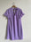 Charles Henry Lilac lavender tie back v neck dress Women Size L