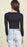 FREE PEOPLE TRUTH OR SQUARE BODY EN JERSEY STRETCH ITE NOIR TAILLE SZ