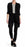 Love, Fire Women's Long Sleeve Knit Cardigan Black Small