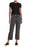 NSF Clothing Keiko Pantalon court plissé à taille nouée en pigment cargo Taille 27 250 $